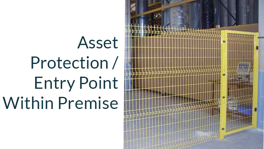 perimeter fencing warehouse factory asset protection singapore security solution